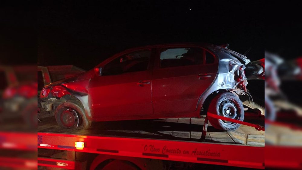 BPRv atende acidente entre carro e caminhão em rodovia de Moreira Salles Imagem referente a BPRv atende acidente entre carro e caminhão em rodovia de Moreira Salles
