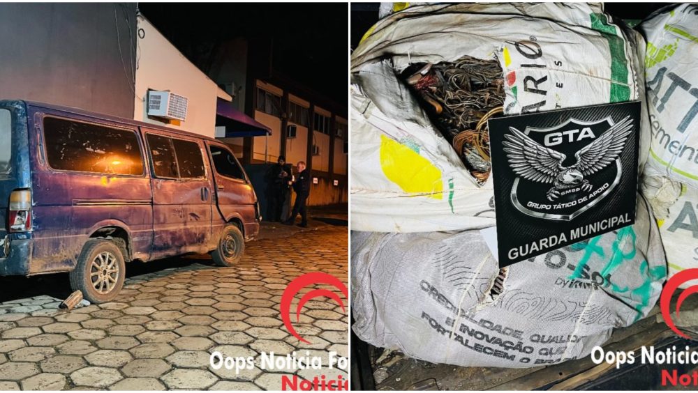 Guarda Municipal apreende carga de cobre de R$ 300 mil em Foz do Iguaçu Imagem referente a Guarda Municipal apreende carga de cobre de R$ 300 mil em Foz do Iguaçu