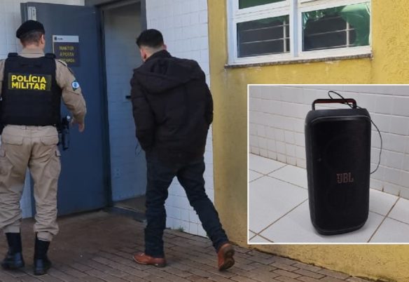 Jovem com som alto não assina termo imposto pela PM e é detido após resistência
