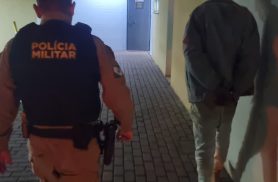 Homem é preso ao tentar furtar ferramentas em obra na Avenida Jorge Lacerda, em Cascavel