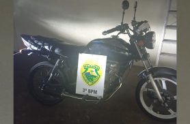 Motociclista sem CNH tem veículo apreendido em Itapejara do Oeste