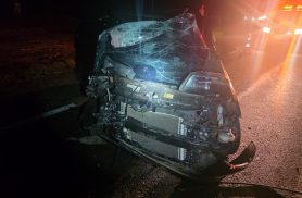 Casal morre e outras duas pessoas ficam gravemente feridas em acidente na BR-153, em Jacarezinho