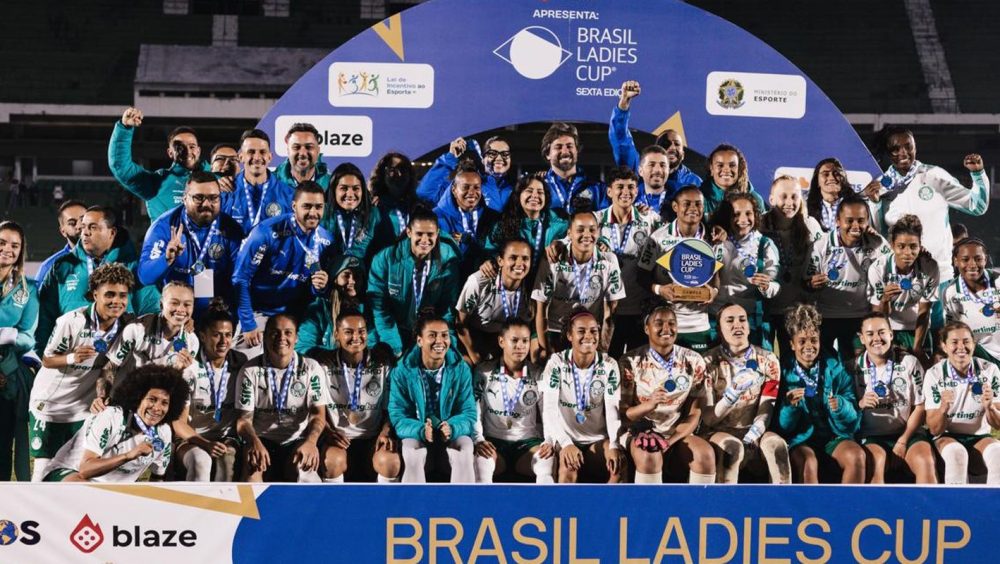 Palmeiras conquista Ladies Cup antes da volta do Brasileiro Feminino Imagem referente a Palmeiras conquista Ladies Cup antes da volta do Brasileiro Feminino
