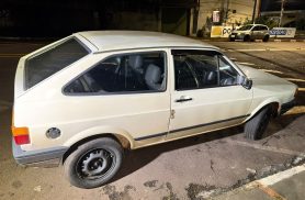 Gol furtado em Toledo é recuperado pela Guarda Municipal poucas horas após o crime