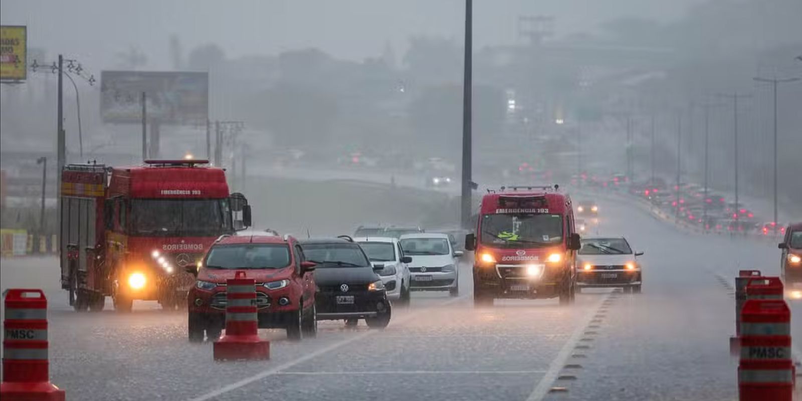 Imagem referente a Chuvas atingem Nordeste, Norte e pontos isolados do Centro-Oeste
