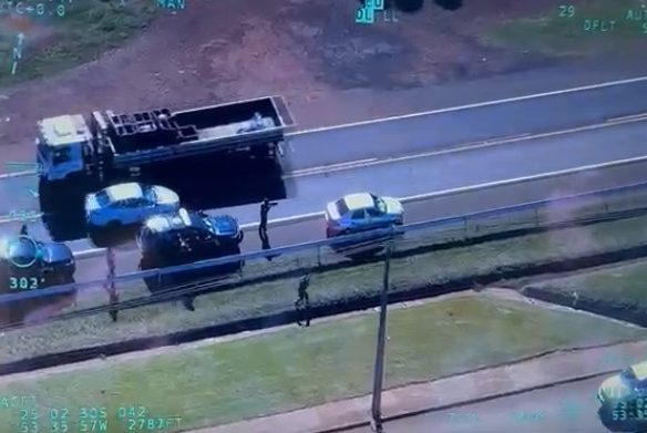 Veículo carregado com mercadorias irregulares é apreendido na BR-277, em Santa Tereza do Oeste