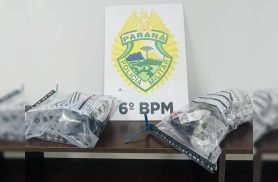 Avaria em embalagem leva à apreensão de maconha e haxixe em Cascavel