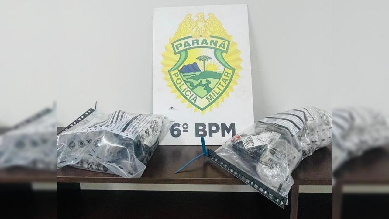 Avaria em embalagem leva à apreensão de maconha e haxixe em Cascavel