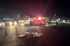 Homem morre ao ser atingido por caminhão em Marialva