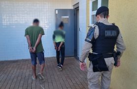 PM prende mulher traficante e usuário que mentiu identidade próximo ao Terminal Leste