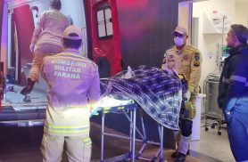 Queda de silo de 10 metros de altura deixa vítima em empresa na BR-277