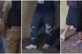 Trio é detido com droga preparada para entrar em presídio