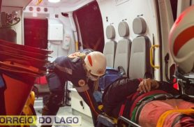 Motociclista cai ao tentar desviar de cachorro em avenida de Santa Helena