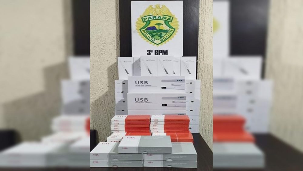 ROTAM apreende mais de R$ 60 mil em equipamentos odontológicos trazidos ilegalmente do Paraguai Imagem referente a ROTAM apreende mais de R$ 60 mil em equipamentos odontológicos trazidos ilegalmente do Paraguai