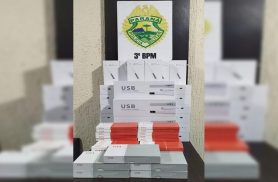 ROTAM apreende mais de R$ 60 mil em equipamentos odontológicos trazidos ilegalmente do Paraguai