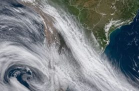 Brasil não será afetado por rio atmosférico que atinge o Chile
