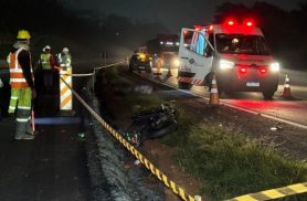 Motociclista morre em grave acidente com carreta na PR-418