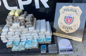 PCPR prende sete pessoas e desarticula esquema de tráfico de drogas em Bandeirantes