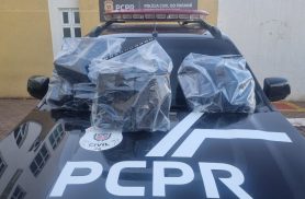 Quilos de maconha e capulho são apreendidos em empresa de transportes em Cascavel