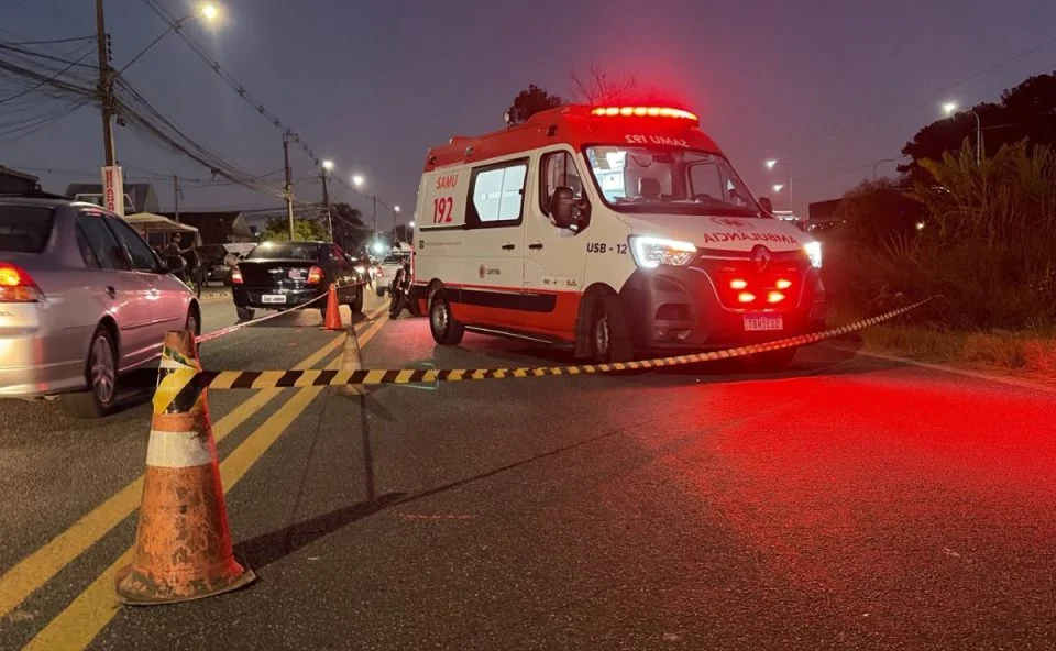 Imagem referente a Motociclista morre após colisão com ônibus na Cidade Industrial 