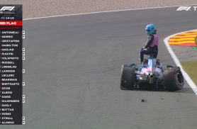Antonelli lidere segundo treino livre do GP da Bélgica marcado por forte acidente de Gasly