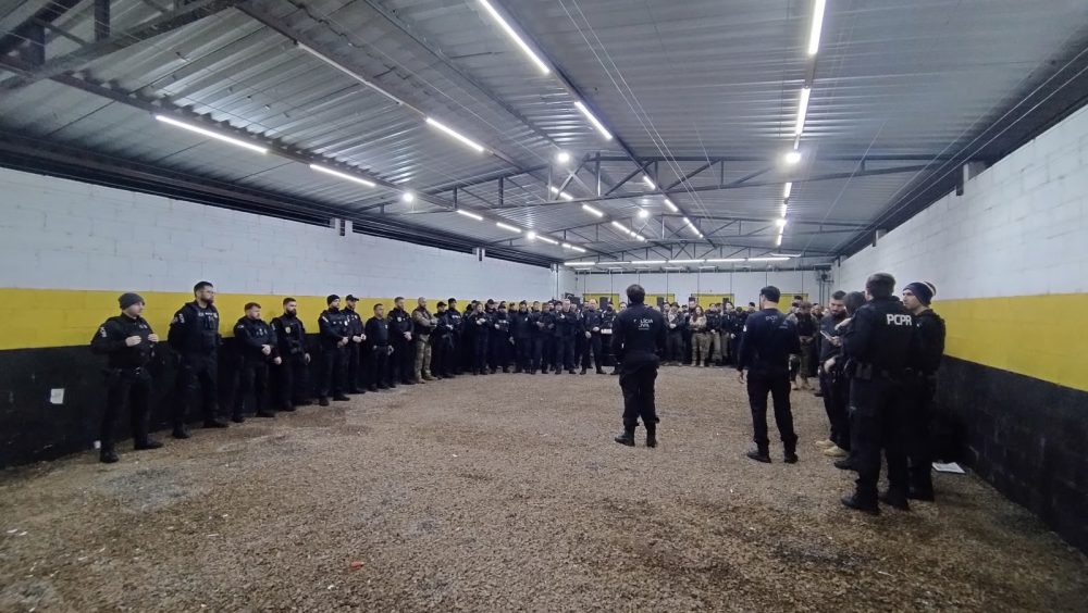 PCPR prende 9 pessoas em operação contra o narcotráfico no Centro Sul do Estado Imagem referente a PCPR prende 9 pessoas em operação contra o narcotráfico no Centro Sul do Estado