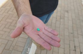 Homem é detido pela PM após ser flagrado com pequena porção de droga no Santa Cruz