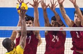 Vôlei: Brasil perde para EUA e volta a se complicar na Liga das Nações