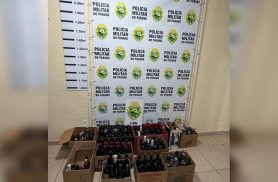 Operação apreende quase 150 garrafas de bebidas irregulares em restaurante de Pato Branco