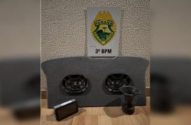 Reincidência em perturbação do sossego termina com apreensão de equipamento de som