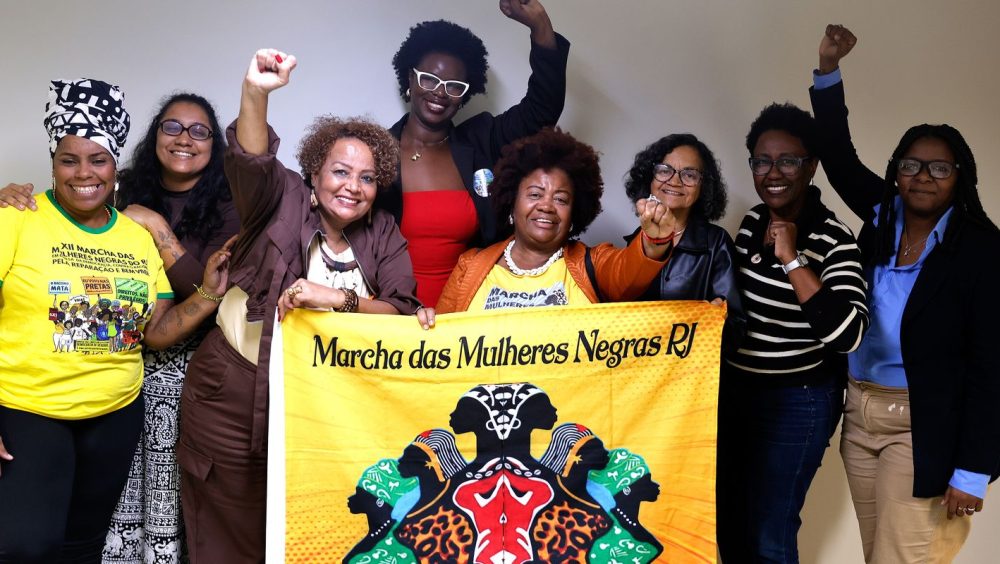 Luta contra o racismo marca a 12ª Marcha das Mulheres Negras no Rio Imagem referente a Luta contra o racismo marca a 12ª Marcha das Mulheres Negras no Rio