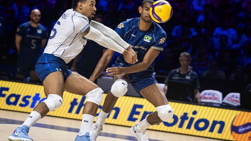 Seleção masculina perde e pode dar adeus à Liga das Nações de vôlei Imagem referente a Seleção masculina perde e pode dar adeus à Liga das Nações de vôlei