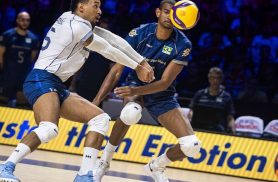 Seleção masculina perde e pode dar adeus à Liga das Nações de vôlei