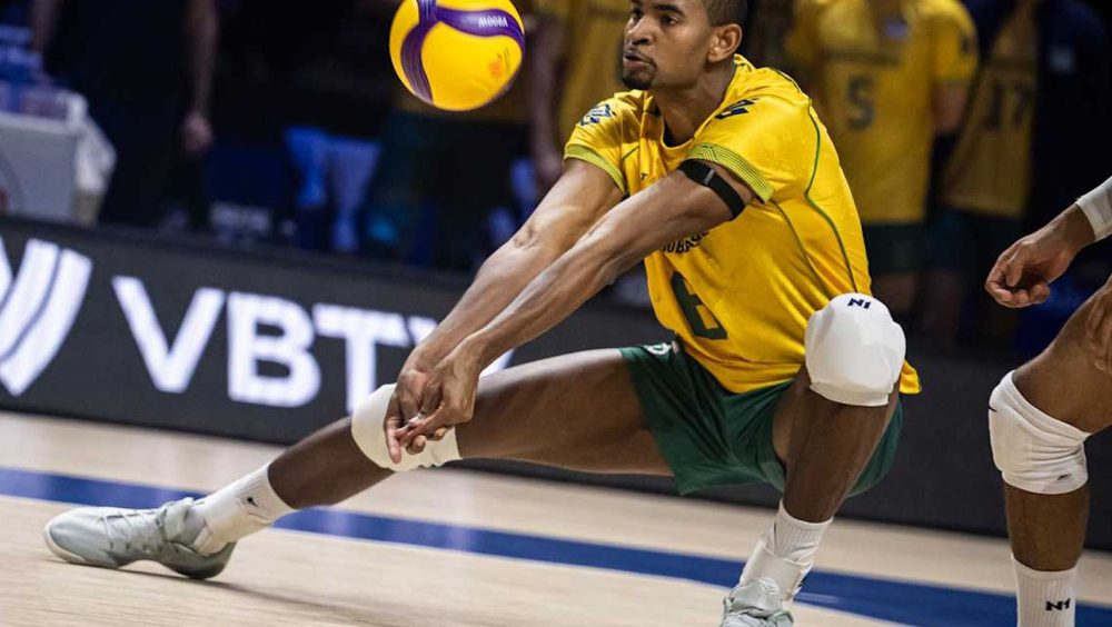 Inédito: Brasil cai na 1ª fase da Liga das Nações de vôlei masculino Imagem referente a Inédito: Brasil cai na 1ª fase da Liga das Nações de vôlei masculino