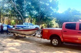 Bombeiros encontram corpo de homem de 35 anos após afogamento em rio