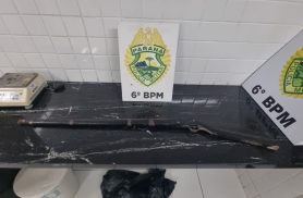 Homem é detido por ameaças com arma de fogo em caso de violência doméstica na Rua Portugal