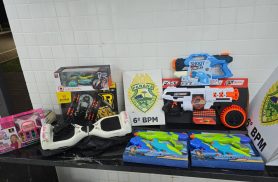 Ladrões são presos após furtarem brinquedos em empresa no Centro de Cascavel