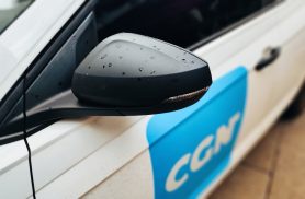 Garoa marca primeiras horas da semana em Cascavel