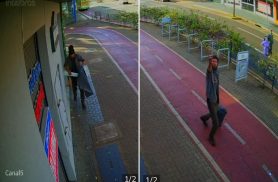 Quem para os moradores de rua em Cascavel? Ladrão furta em frente às câmeras e ainda 'mostra o dedo' Quem para os moradores de rua em Cascavel? Ladrão furta em frente às câmeras e ainda 'mostra o dedo'
