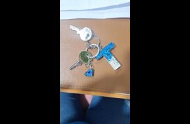 Foi encontrada uma chave no bairro Pacaembu Foi encontrada uma chave no bairro Pacaembu