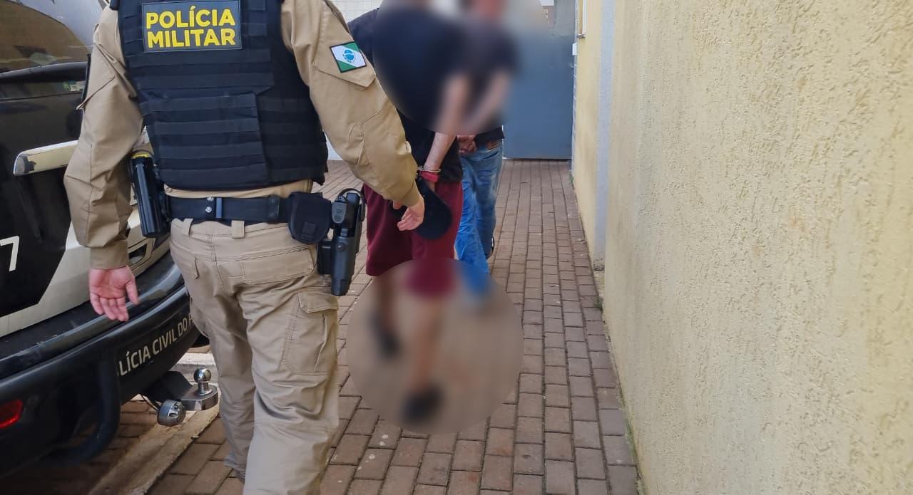 Suspeitos de furto de fios são detidos pela Polícia Militar
