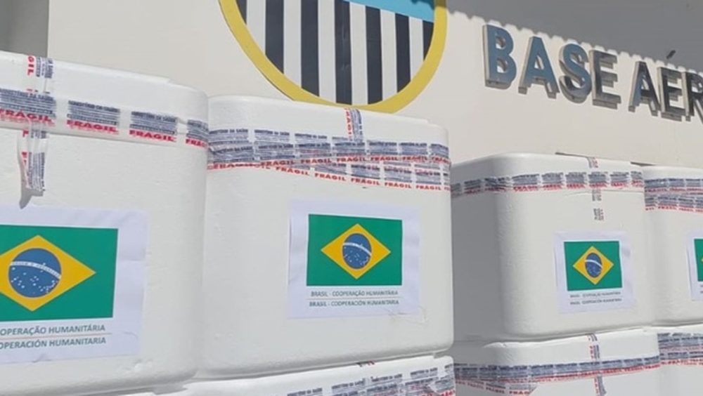 Brasil envia 690 mil doses de vacinas em ajuda à Venezuela Imagem referente a Brasil envia 690 mil doses de vacinas em ajuda à Venezuela