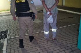 Homem de 50 anos é detido após tentativa de furto em restaurante em Cascavel Homem de 50 anos é detido após tentativa de furto em restaurante em Cascavel