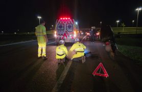 Motociclista é salvo por casal após acidente na rodovia BR-163