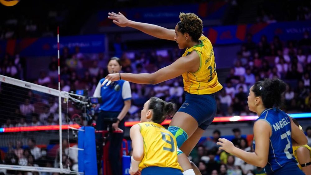 Brasil enfrenta Japão nas quartas de final da Liga das Nações Feminina Imagem referente a Brasil enfrenta Japão nas quartas de final da Liga das Nações Feminina