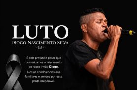 Morre aos 41 anos o cantor gospel Diogo Nascimento após complicações de aplasia medular Morre aos 41 anos o cantor gospel Diogo Nascimento após complicações de aplasia medular