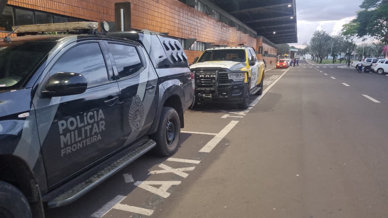Operação Ágata mobiliza forças de segurança na Rodoviária de Cascavel para combater crimes na fronteira