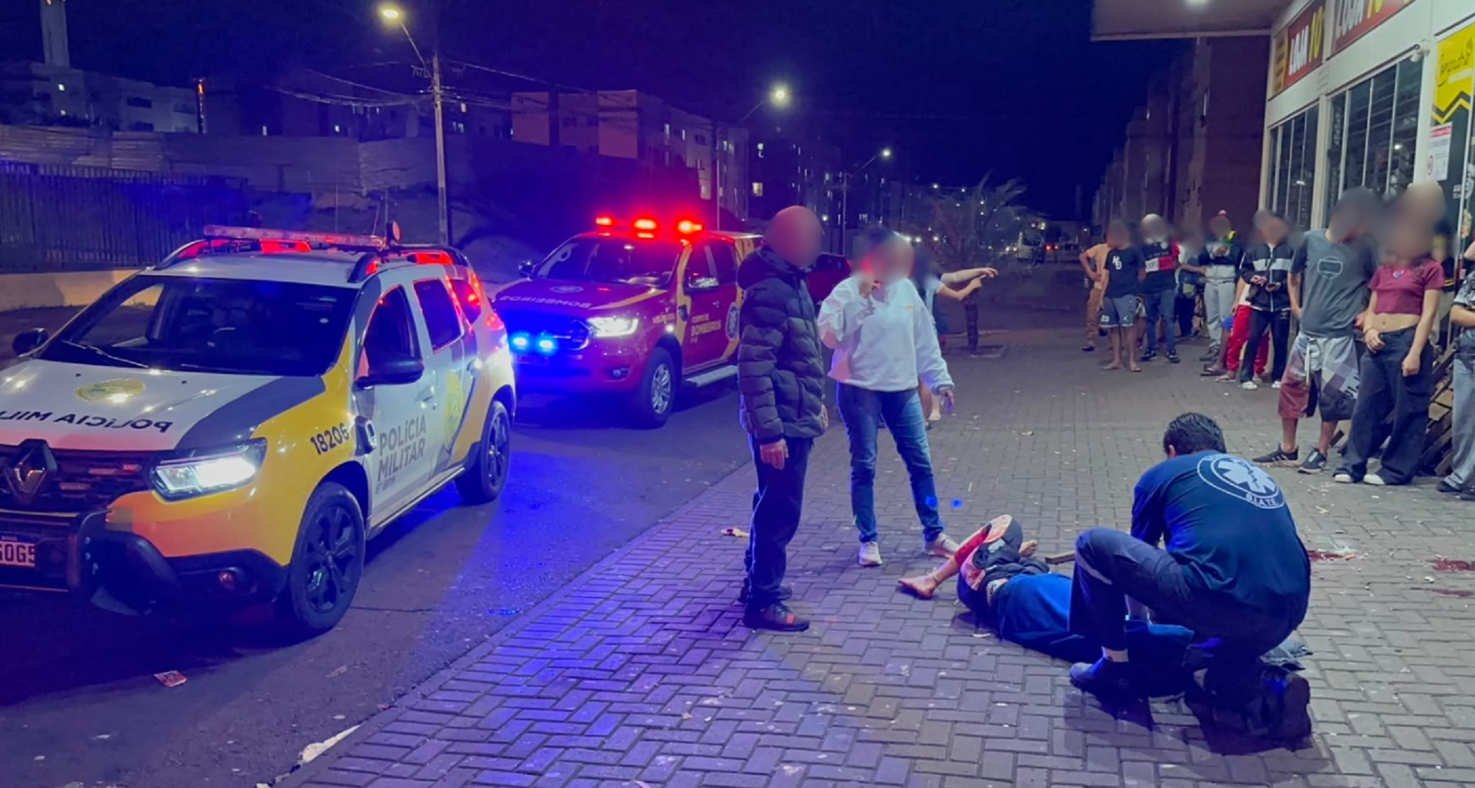 Espancamento a cadeiradas deixa jovem em estado grave e outra pessoa ferida no Riviera