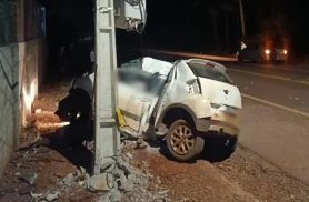 Grave acidente na rodovia PR-873 deixa um jovem morto e outro ferido