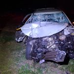 Imagem relativa a Colisão traseira entre caminhão e Fiat Toro é registrada na PR-182, em Palotina